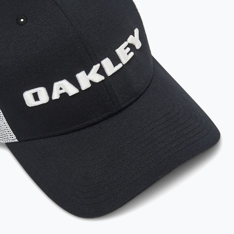 Berretto da baseball Oakley Heather New Era Bark Logo blackout da uomo 3