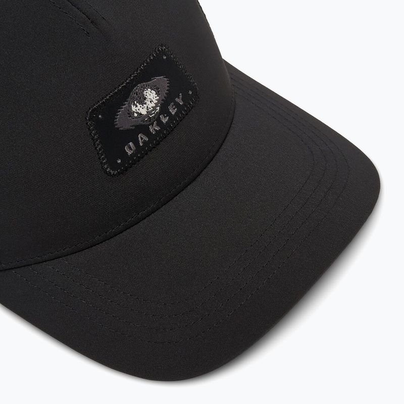 Cappello da baseball Oakley Patch Ellipse Tracker blackout da uomo 3