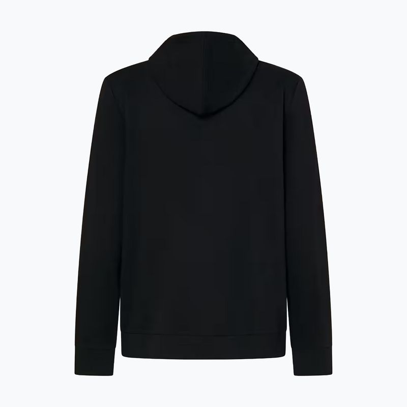Felpa da uomo Oakley New Ellipse Zip Hoodie blackout 2