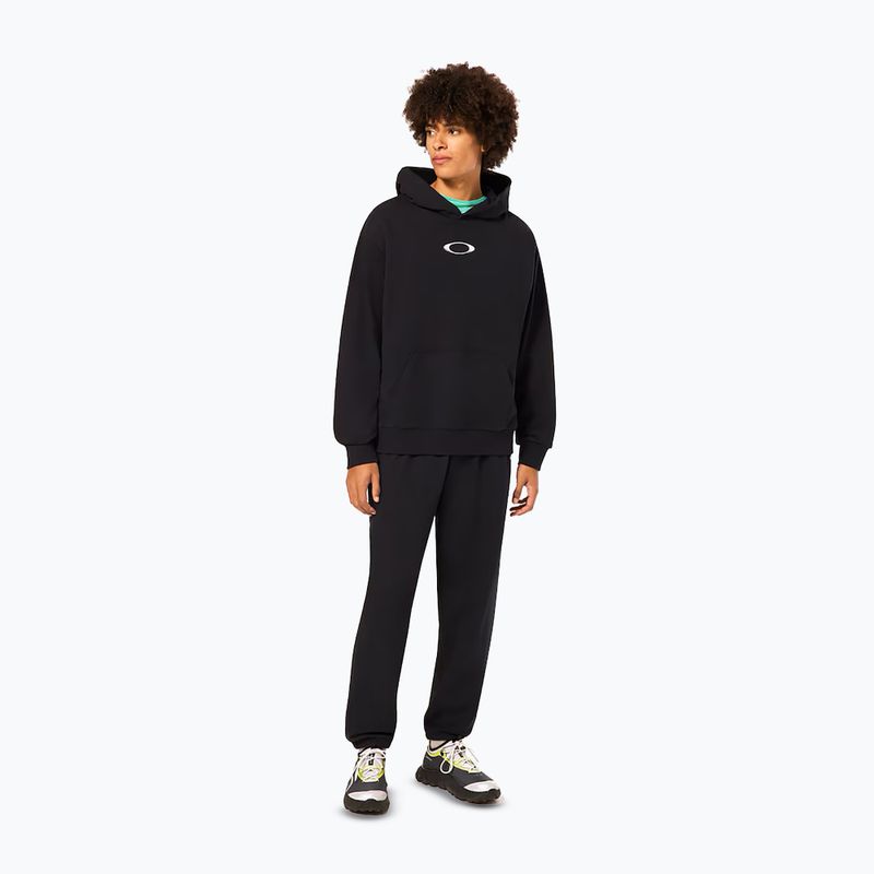 Felpa da uomo Oakley New Ellipse Zip Hoodie blackout 2