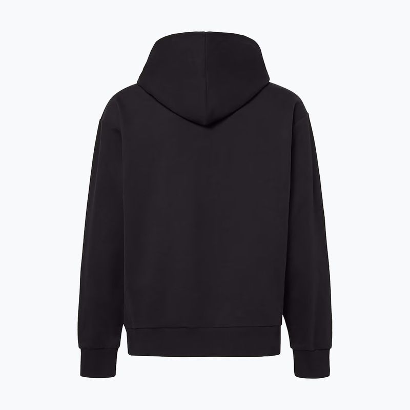 Felpa da uomo Oakley New Ellipse Zip Hoodie blackout 7