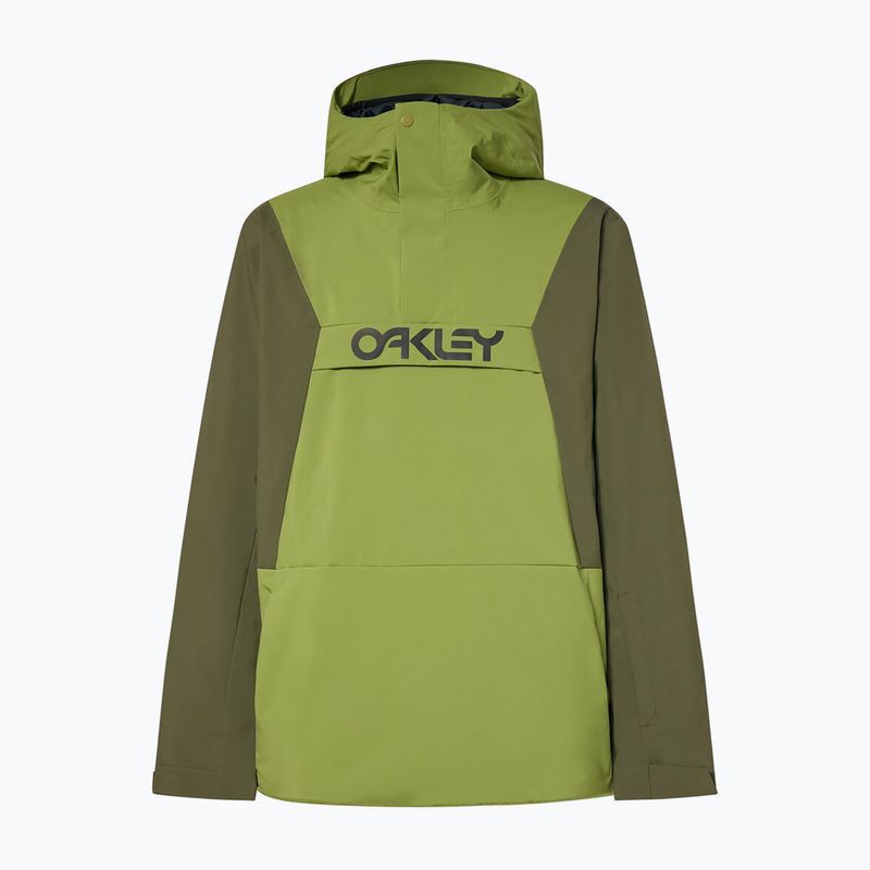 Giacca da snowboard Oakley TNP TBT Insulated Anorak da uomo, nuova, spazzola scura/ferno