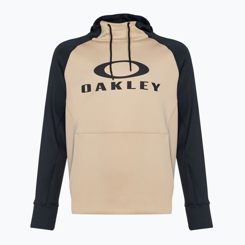Felpa da snowboard Oakley Sierra DWR Fleece Hoody 2.0 humus da uomo 7