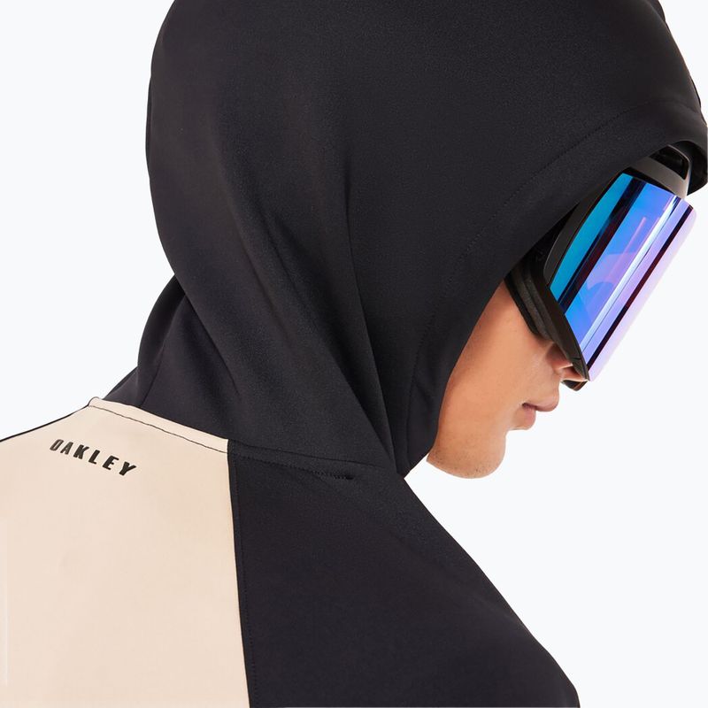 Felpa da snowboard Oakley Sierra DWR Fleece Hoody 2.0 humus da uomo 6