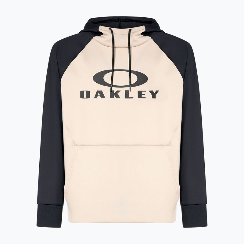 Felpa da snowboard Oakley Sierra DWR Fleece Hoody 2.0 humus da uomo 12