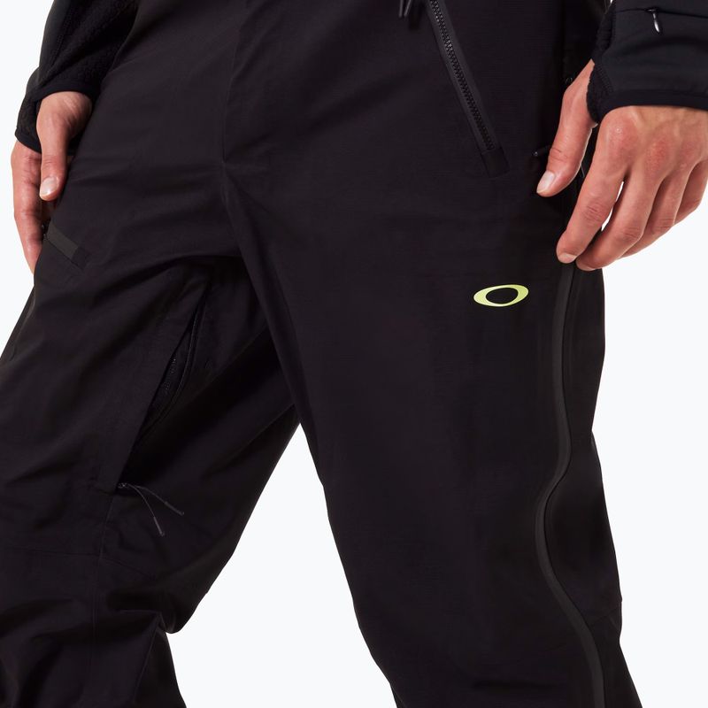 Pantaloni da sci Oakley Tc Outpost Rc Shell da uomo blackout 6