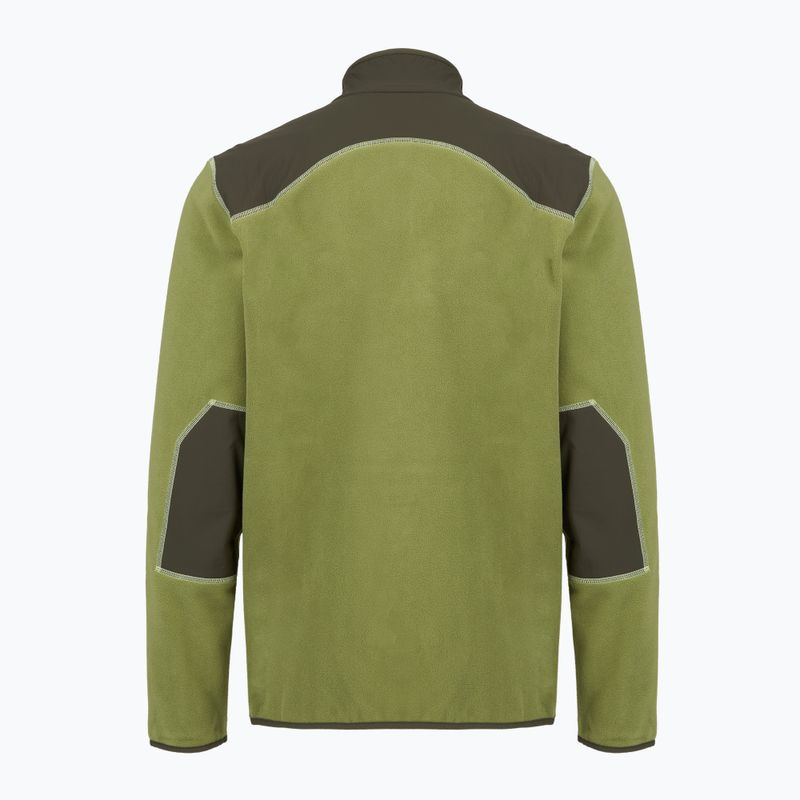 Felpa da snowboard Oakley Butter Tech Fleece fern da uomo 2