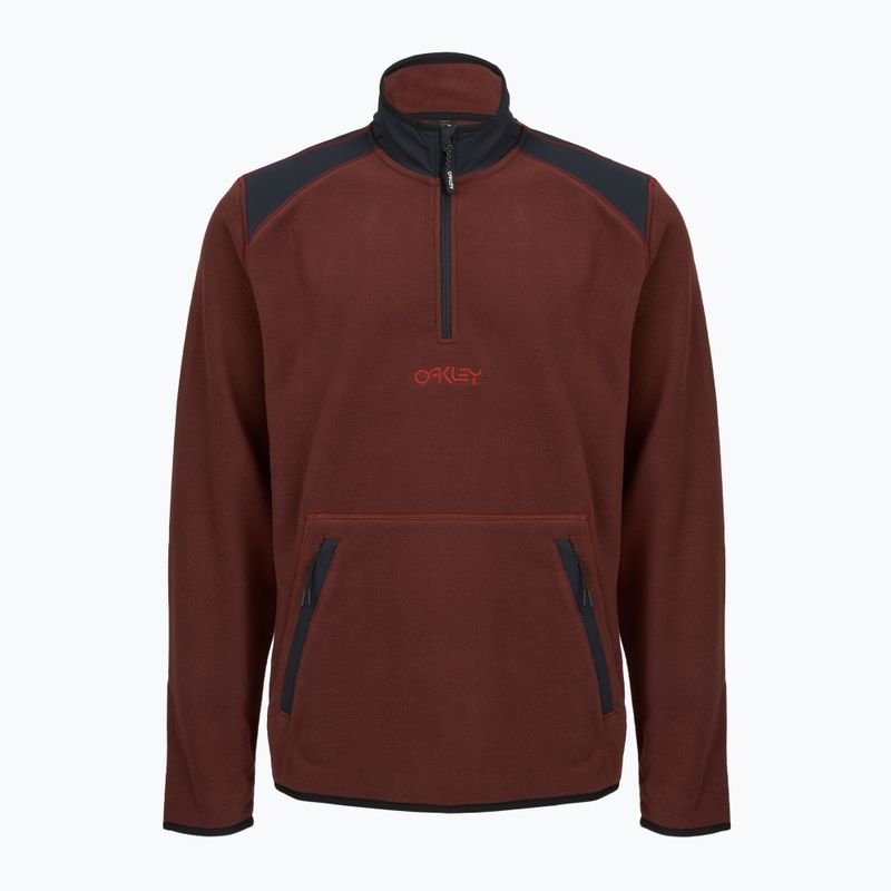 Oakley Butter Tech Fleece felpa da snowboard da uomo grenache