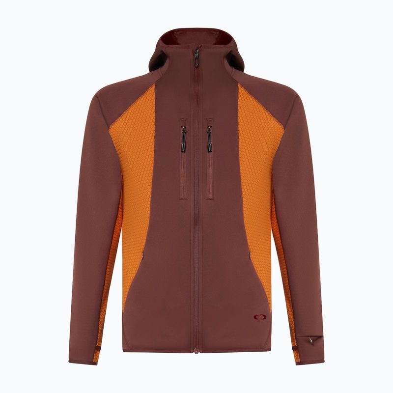 Felpa con cappuccio Oakley Drift Tech da uomo, Grenache 7