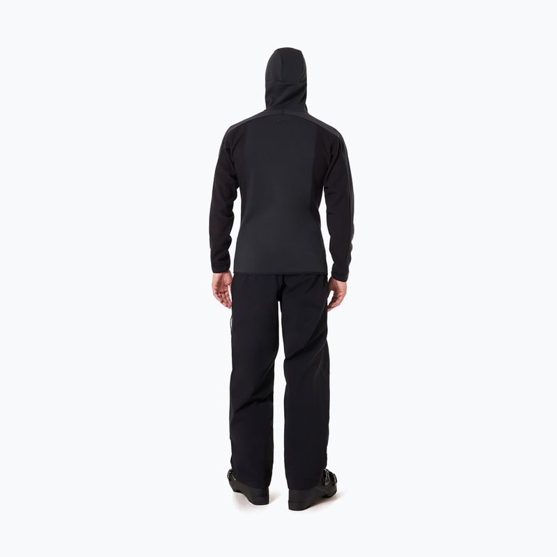 Felpa da snowboard uomo Oakley Drift Tech Fleece Hoodie blackout 3