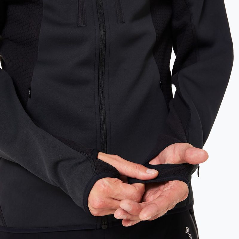 Felpa da snowboard uomo Oakley Drift Tech Fleece Hoodie blackout 8