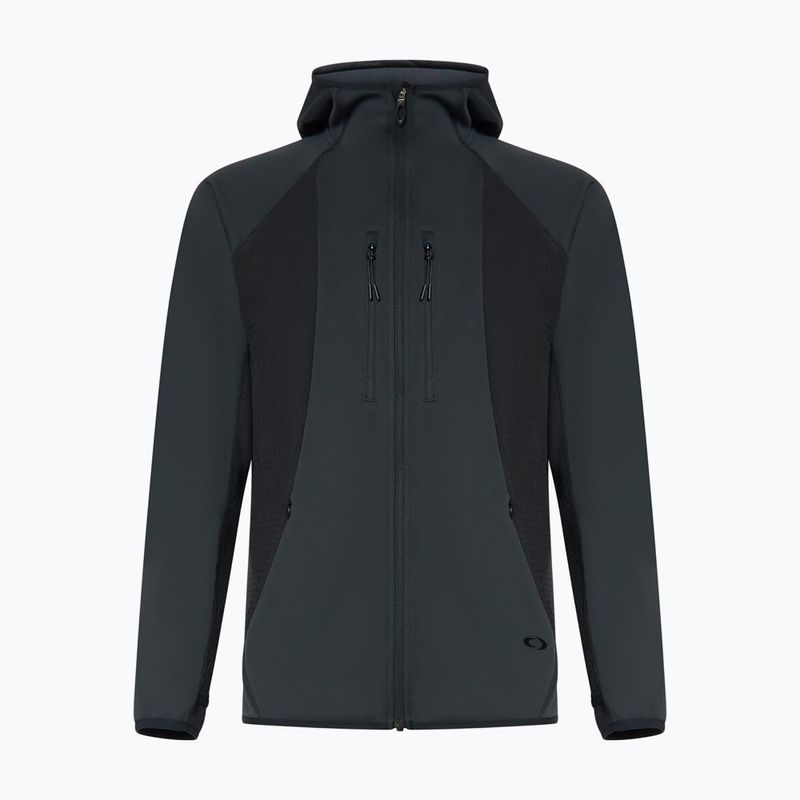 Felpa da snowboard uomo Oakley Drift Tech Fleece Hoodie blackout 10