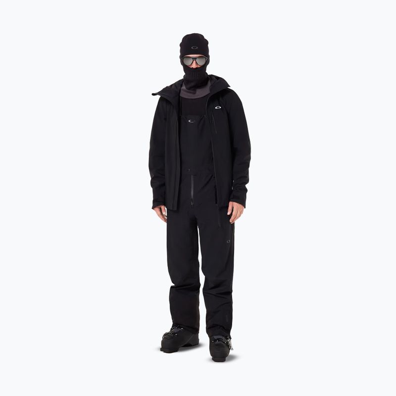 Pantaloni da sci da uomo Oakley Unbound Gore-Tex Shell Bib blackout 2