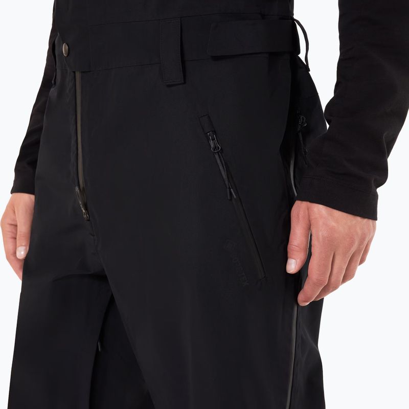 Pantaloni da sci da uomo Oakley Unbound Gore-Tex Shell Bib blackout 7