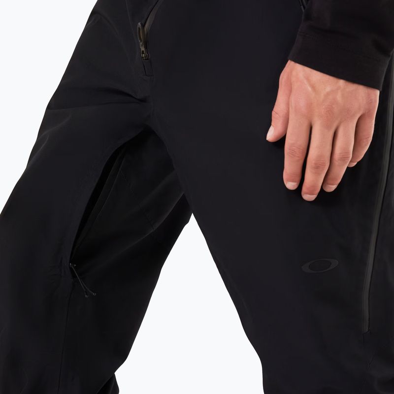 Pantaloni da sci da uomo Oakley Unbound Gore-Tex Shell Bib blackout 8