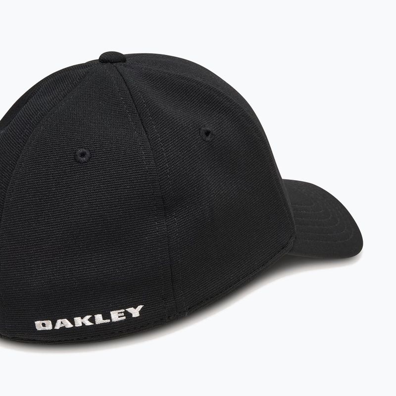 Berretto da baseball Oakley Tincan nero/grigio chiaro da uomo 2