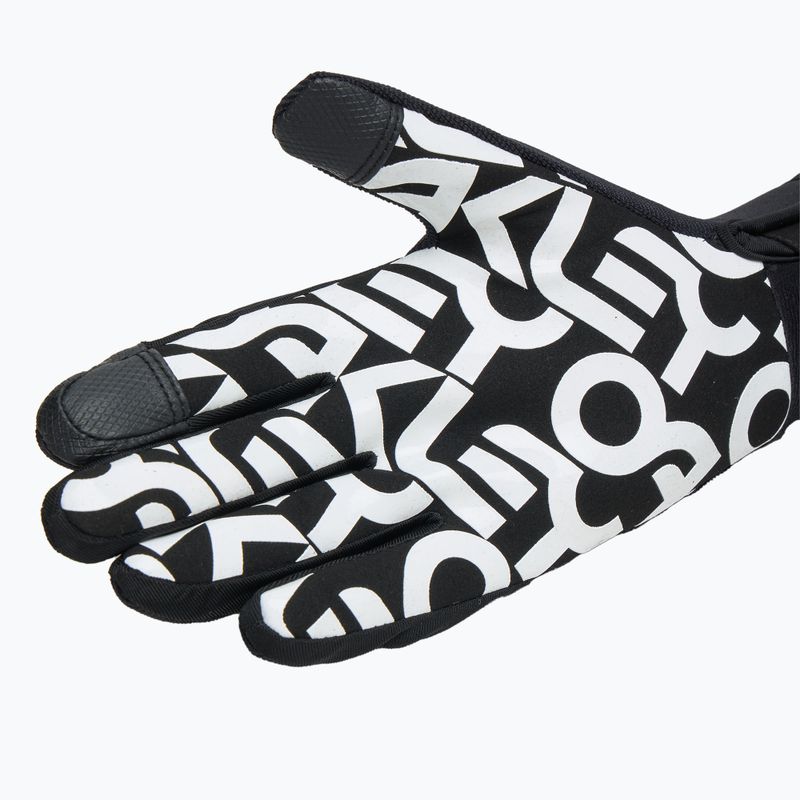 Guanto Oakley Factory Pilot Core da uomo con logo bianco/nero 4