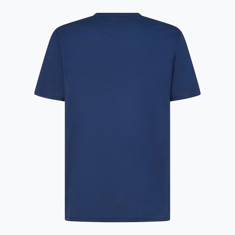 Maglietta Oakley Wire B1B Tee team navy da uomo 2