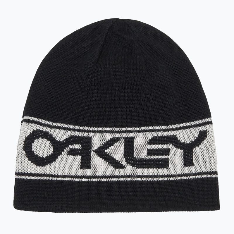 Berretto invernale Oakley TNP reversibile blackout/bianco