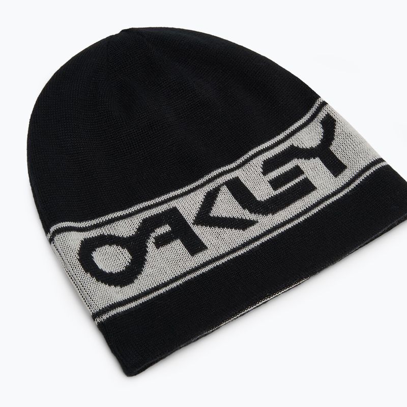 Berretto invernale Oakley TNP reversibile blackout/bianco 2