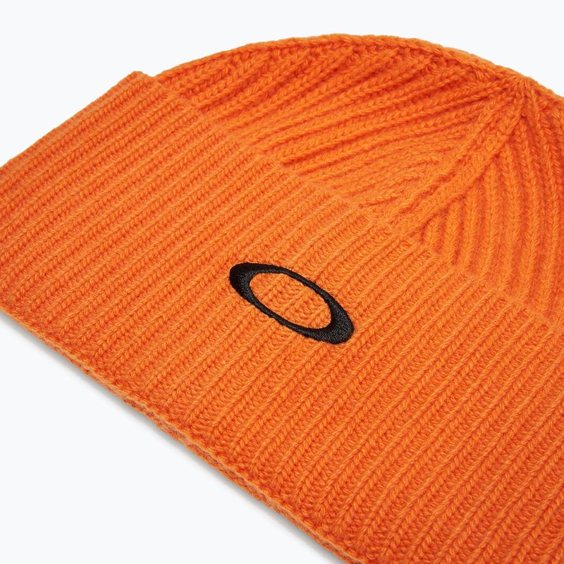 Oakley Ellipse Ribbed Beanie berretto invernale zenzero 2