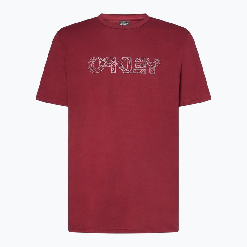 Oakley Wire B1B Tee Uomo - Maglietta nuova spazzola scura