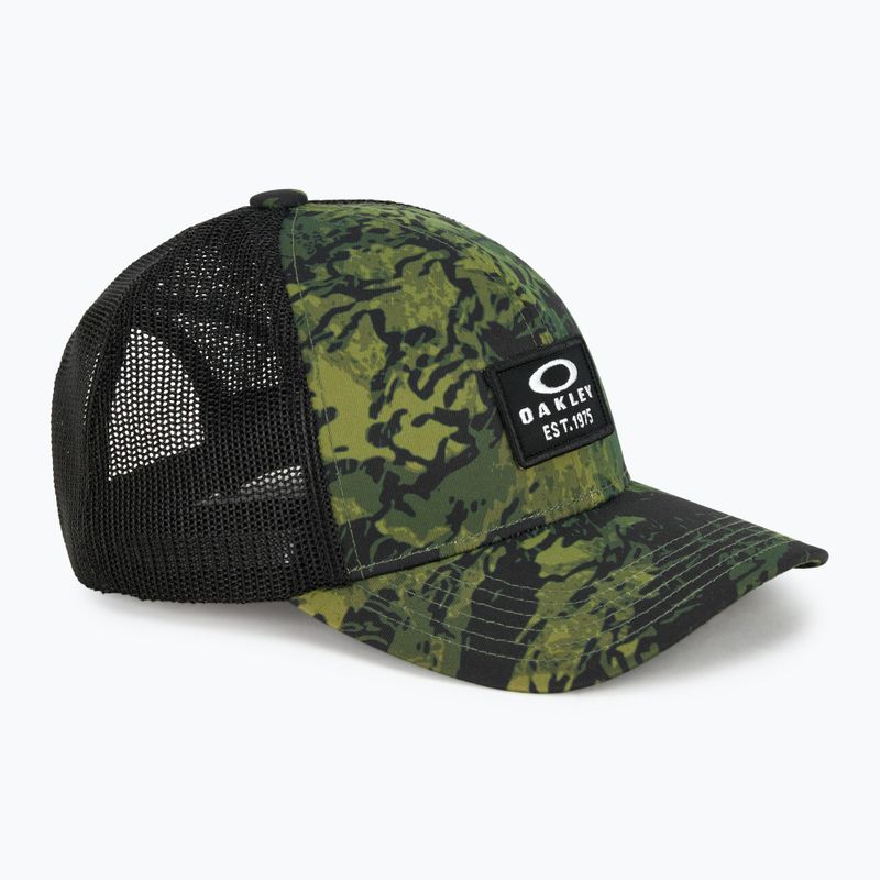 Cappello da baseball Oakley Patch Trucker tiger camo verde da uomo