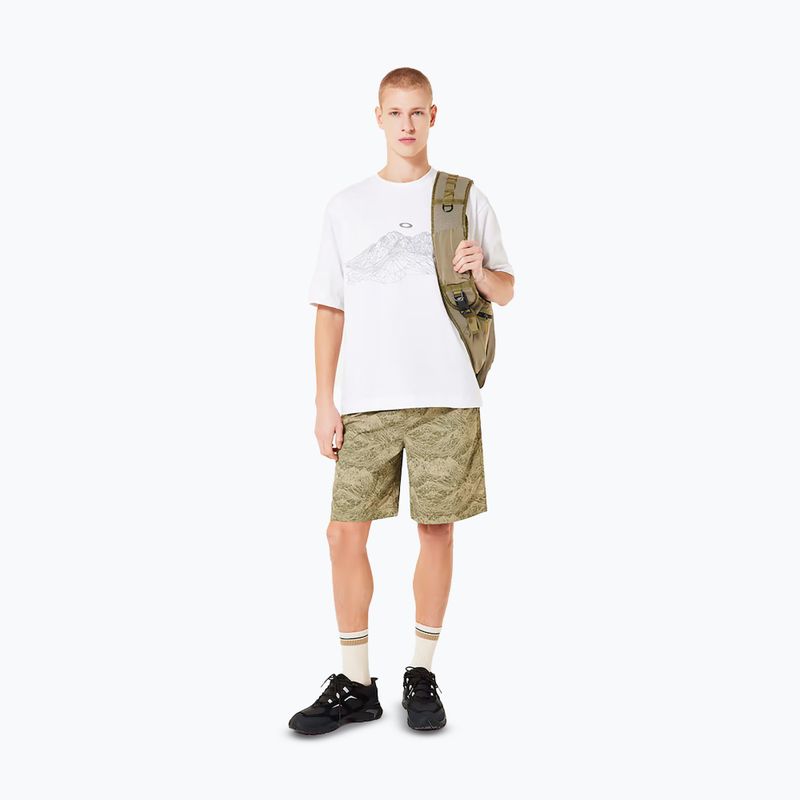 Oakley Wired Mtn Scape Tee da uomo, bianco 2