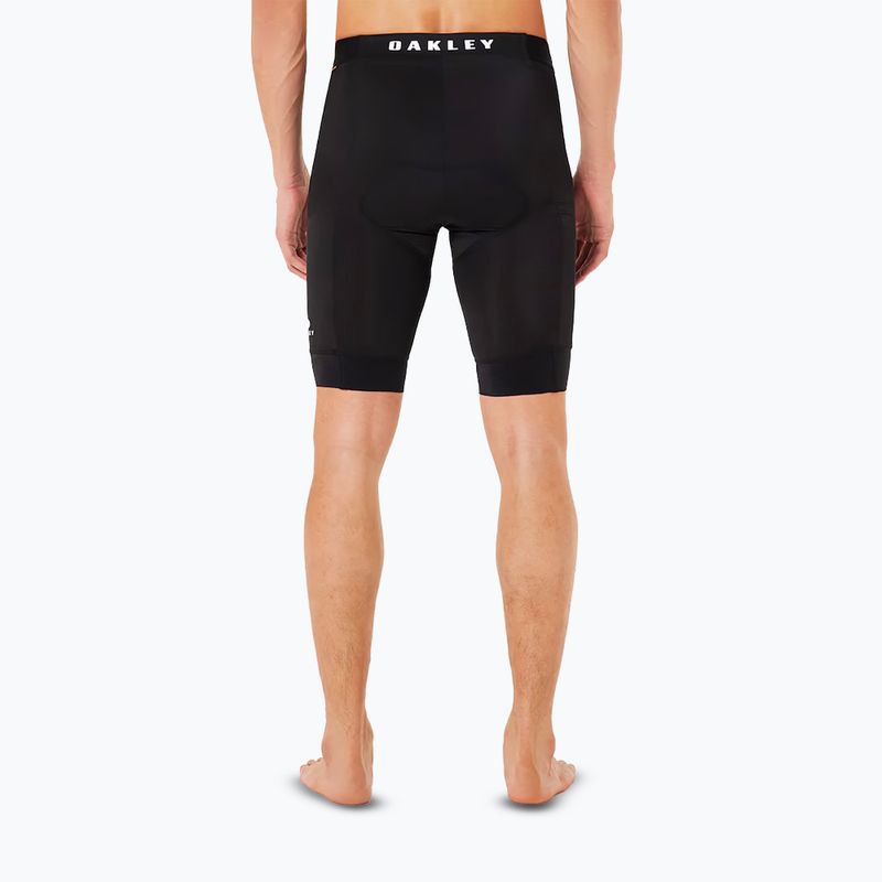 Uomo Oakley Seeker Ultra Liner boxer da ciclismo blackout 2