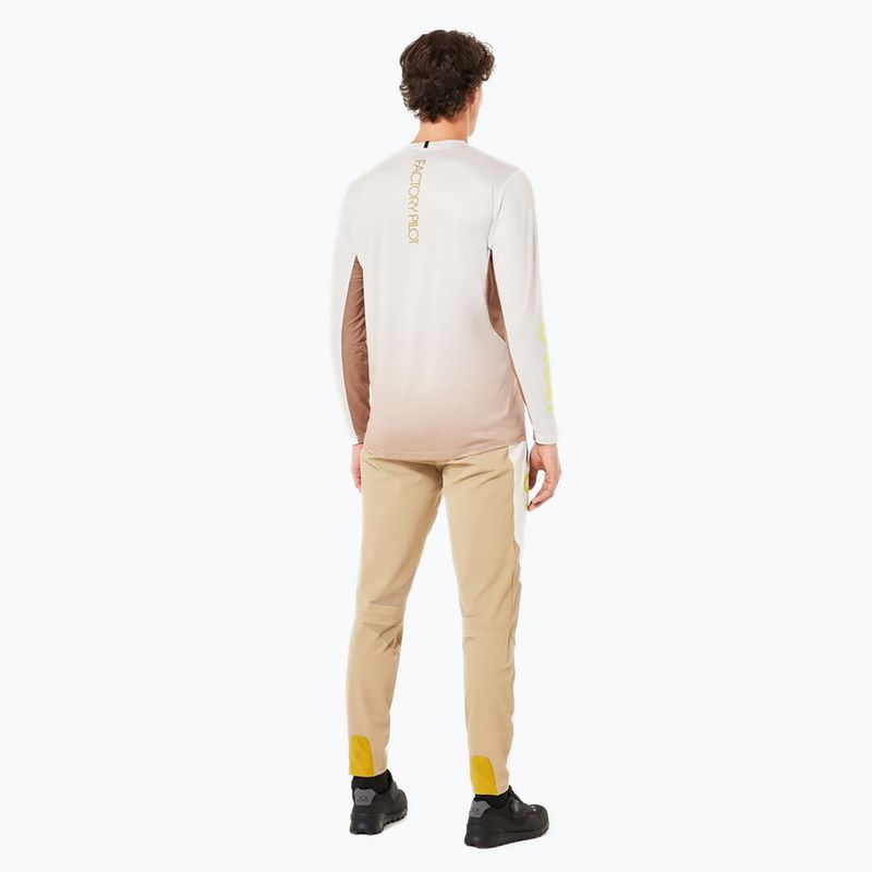 Manica lunga da ciclismo Oakley Maven Coast 2.0 LS gradient pebble mist da uomo 3