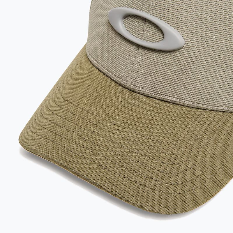 Berretto da baseball Oakley Tincan boulder/army/cement da uomo 3
