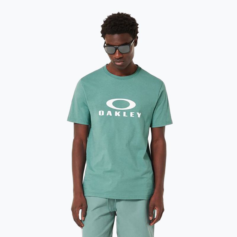 T-shirt Oakley O Bark 2.0 dark pacific da uomo