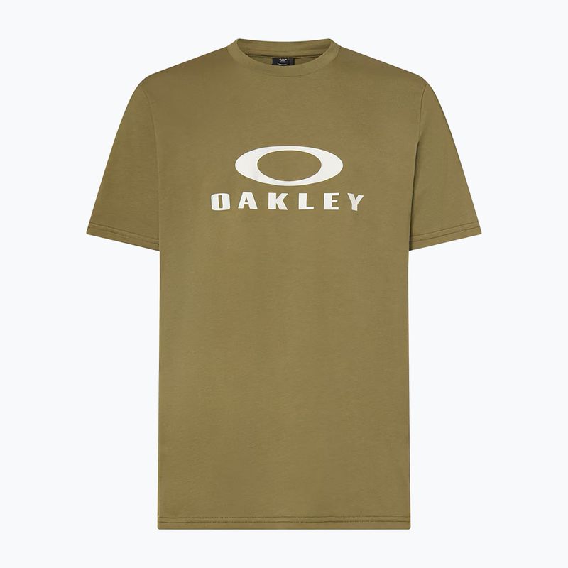 Maglietta Oakley O Bark 2.0 verde militare da uomo 6