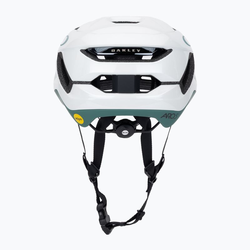 Oakley Aro5 Race EU casco da bici bianco pacifico opaco perlato 4
