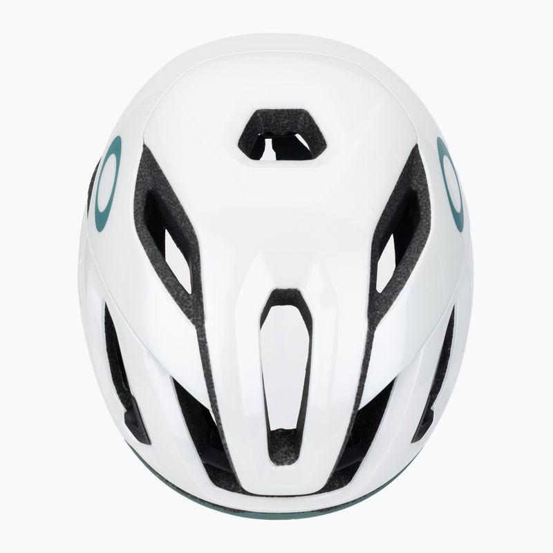 Oakley Aro5 Race EU casco da bici bianco pacifico opaco perlato 6