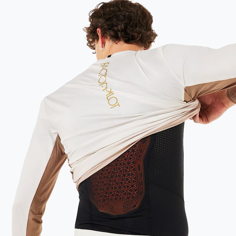 Maglia da ciclismo Oakley Drop In D30 Full Impact da uomo, con protezioni, per il blackout 6