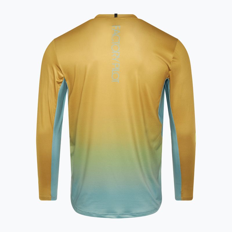 Oakley Maven Coast 2.0 LS gradient sulfide pacific cycling longsleeve da uomo 2