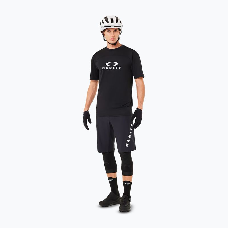 Pantaloncini da ciclismo Oakley Free Ride foderati blackout da uomo 2