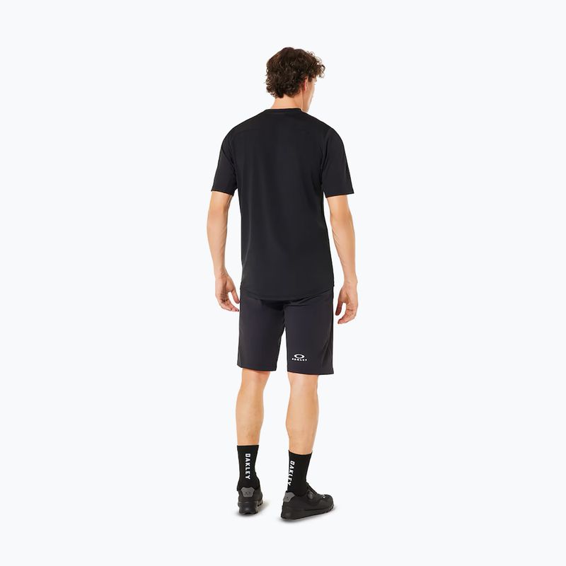 Pantaloncini da ciclismo Oakley Free Ride foderati blackout da uomo 3