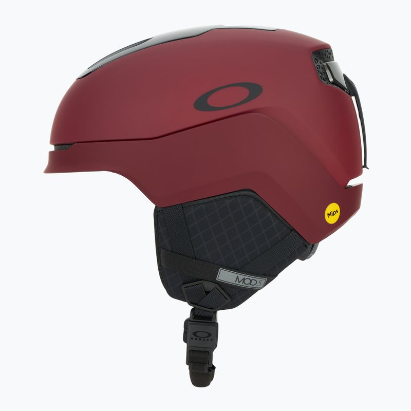 Casco da sci Oakley Mod5 matte iron red 3