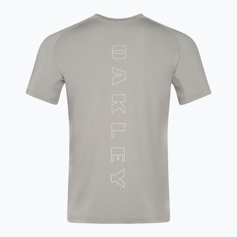 Camicia Oakley Bark Training Tee da uomo in cemento 2