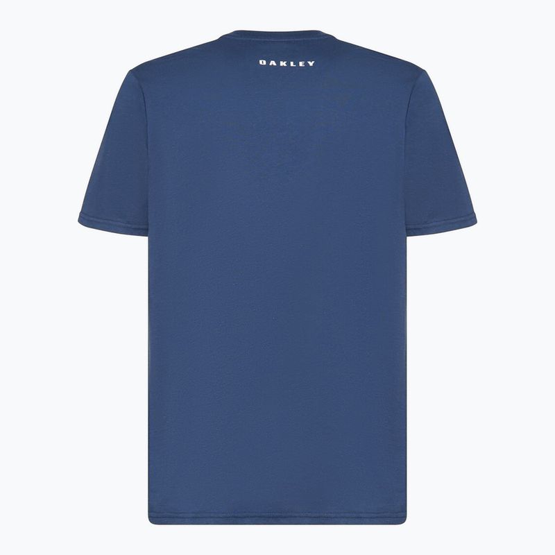 Camicia Oakley Bark Ellipse Tee abyss da uomo 2