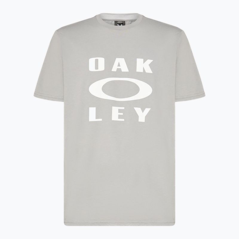 Maglietta Oakley Bark Ellipse Tee da uomo in cemento