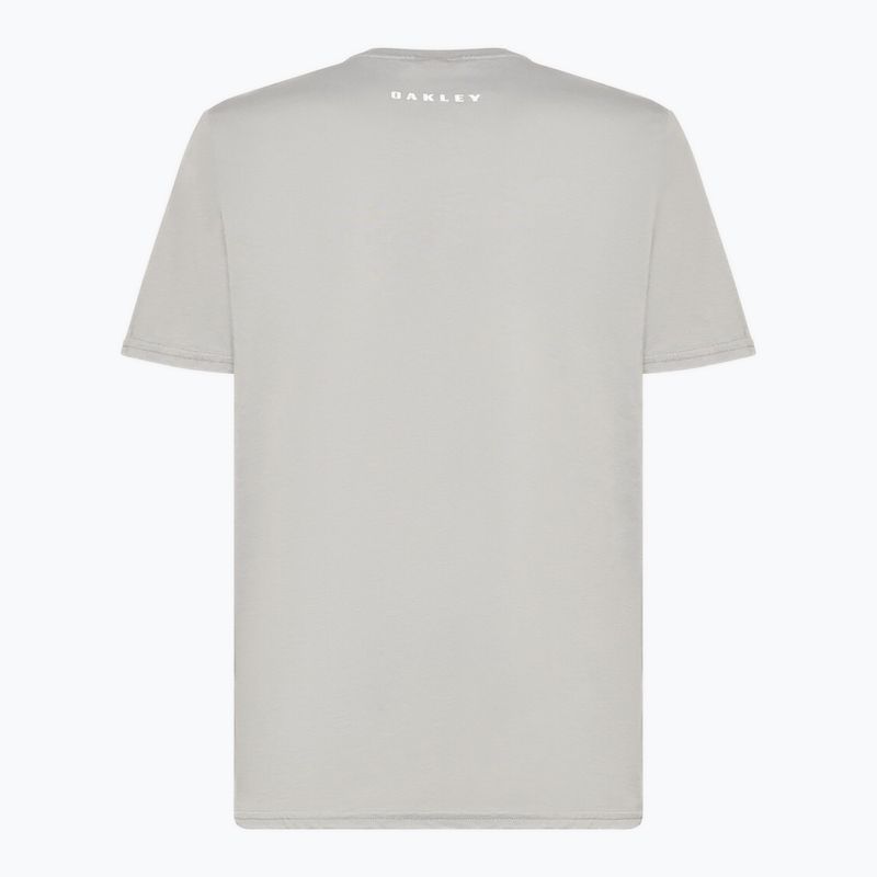 Maglietta Oakley Bark Ellipse Tee da uomo in cemento 2