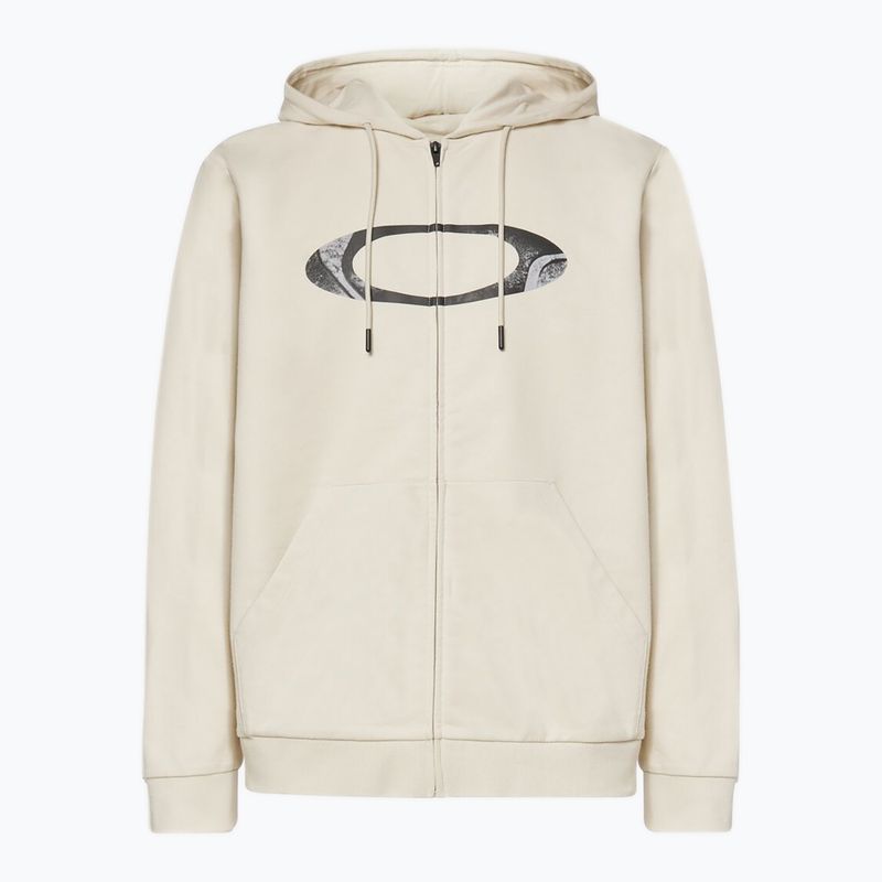 Oakley New Ellipse Zip Hoodie nebbia da uomo