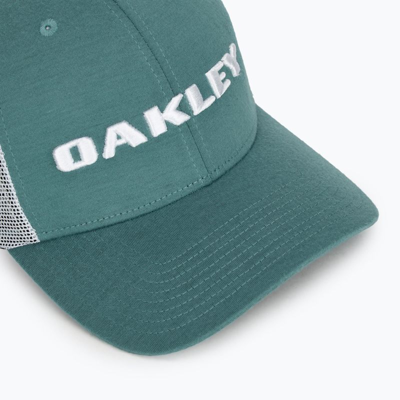 Berretto da baseball Oakley Heather New Era Bark Logo dark pacific da uomo 3