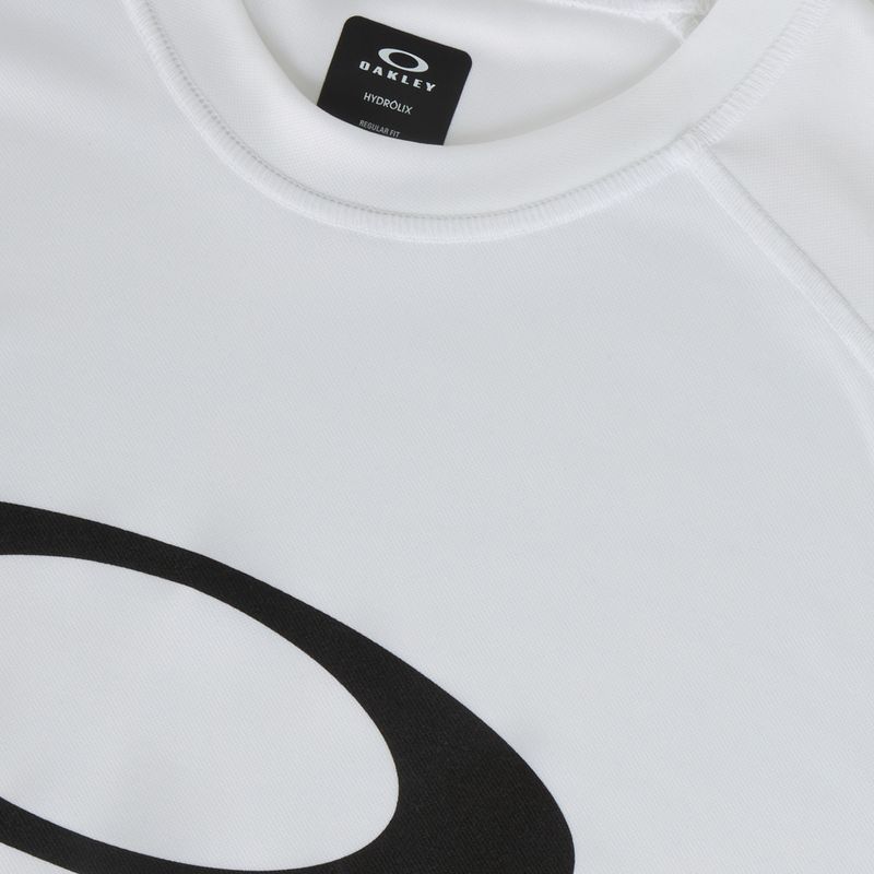 Camicia da bagno Oakley Rashguard da uomo, bianco 3