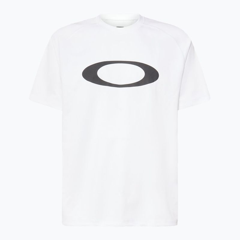 Camicia da bagno Oakley Rashguard da uomo, bianco