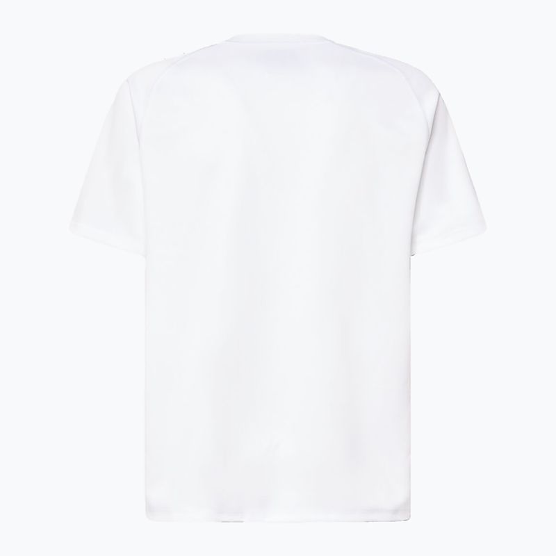 Camicia da bagno Oakley Rashguard da uomo, bianco 2