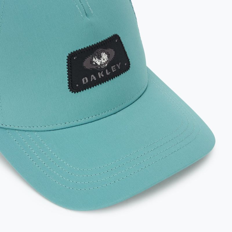 Cappello da baseball Oakley Patch Ellipse Tracker dark pacific da uomo 3